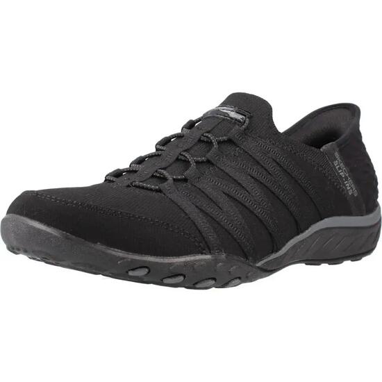 Baskets Skechers Modèle Slip-ins Breathe-easy- Roll-with-me Couleur Noir