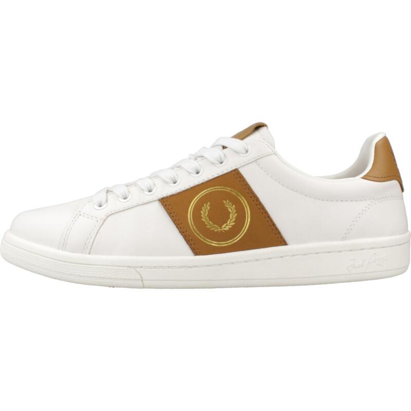 Zapatillas hombre Fred Perry B721 Leather/brande Blanco