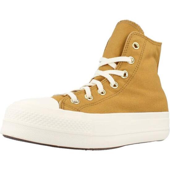 Turnschuhe Frau Converse Chuck Taylor All Star Lift Platform Orange