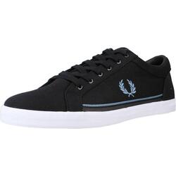 Zapatillas hombre Fred Perry Baseline Twill Negro