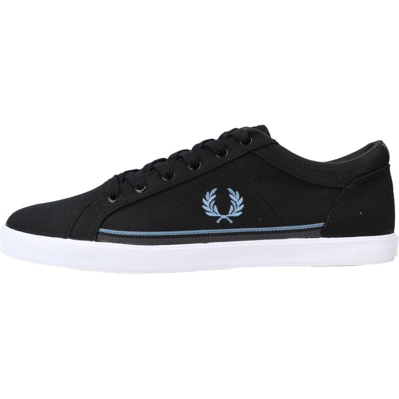 Zapatillas hombre Fred Perry Baseline Twill Negro