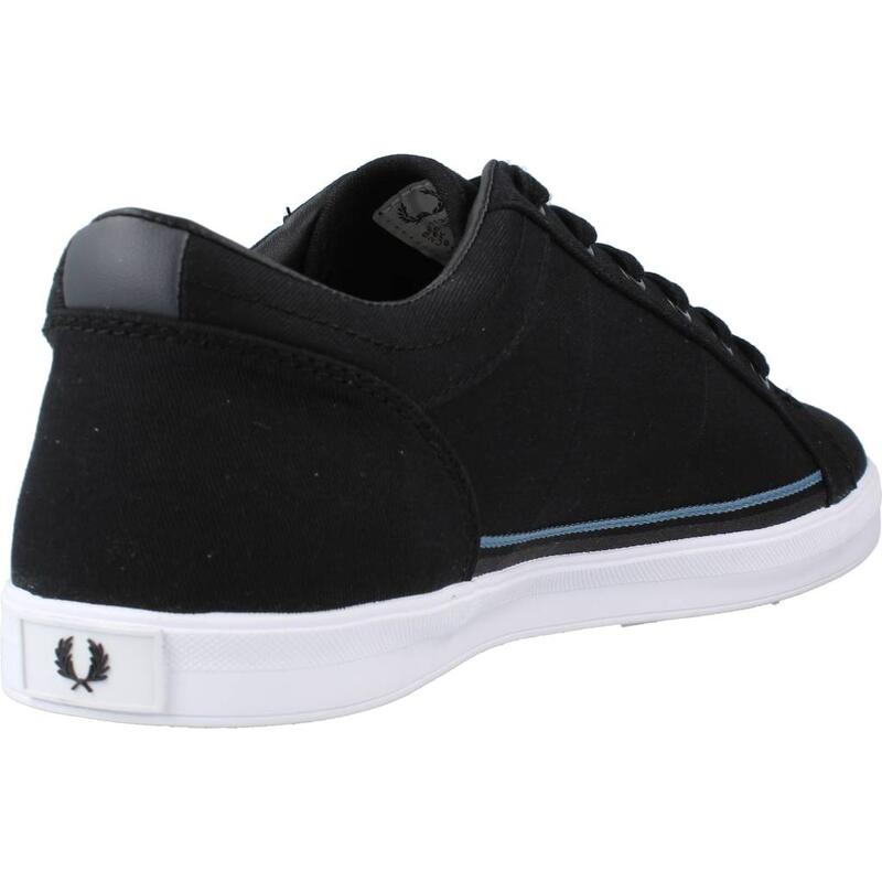 Zapatillas hombre Fred Perry Baseline Twill Negro