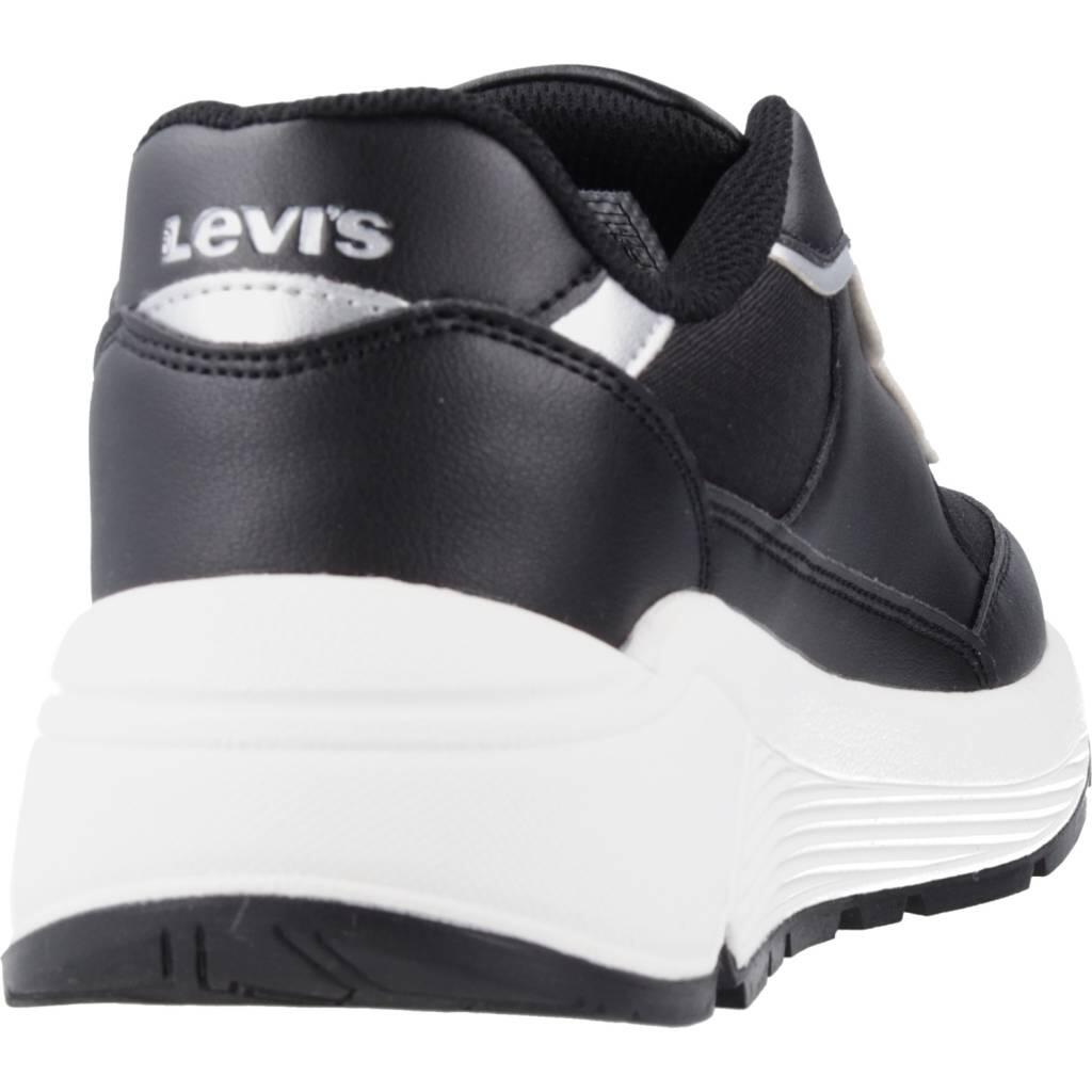 Zapatillas mujer Levi's Zapatillas Mujer Levi's Wing Negro Negro 3/5