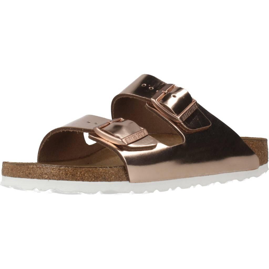 BIRKENSTOCK Casual shoes Arizona SFB metallic copper casual shoes