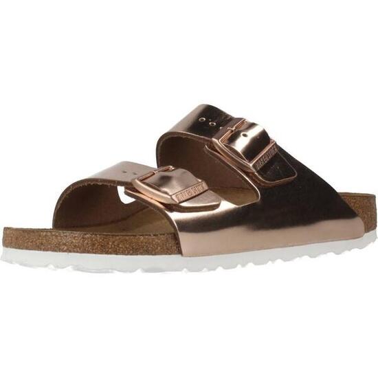 BIRKENSTOCK Freizeitschuhe Arizona SFB metallic kupfer