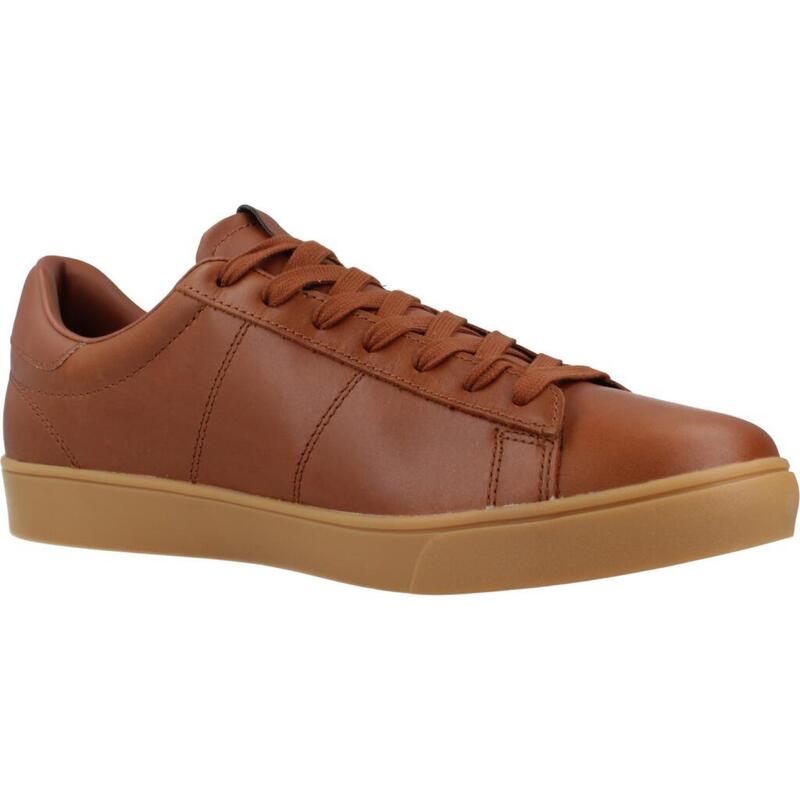 Zapatillas hombre Fred Perry Spencer Leather Marron