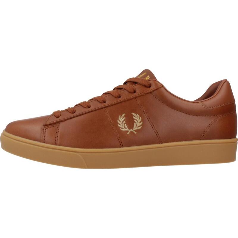 Zapatillas hombre Fred Perry Spencer Leather Marron
