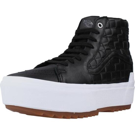 Zapatillas mujer Vans Ua Sk8-hi Stacked Negro
