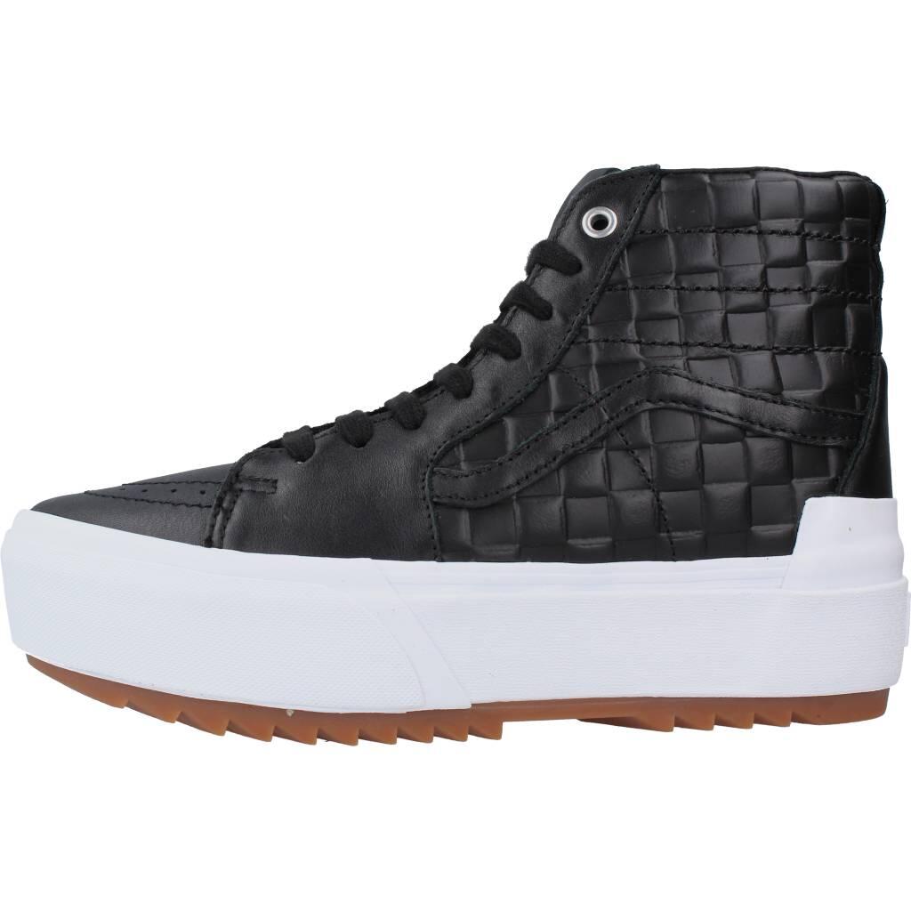 Zapatillas mujer Vans Ua Sk8-hi Stacked Negro 2/5