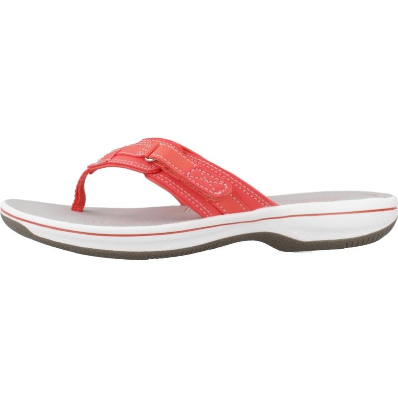 Chanclas Mujer Clarks Brinkley Sea Naranja