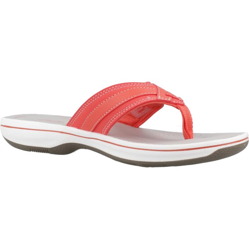 Chanclas Mujer Clarks Brinkley Sea Naranja