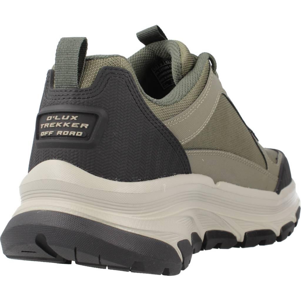 Zapatillas hombre Skechers Dlux Trekker Verde 3/5