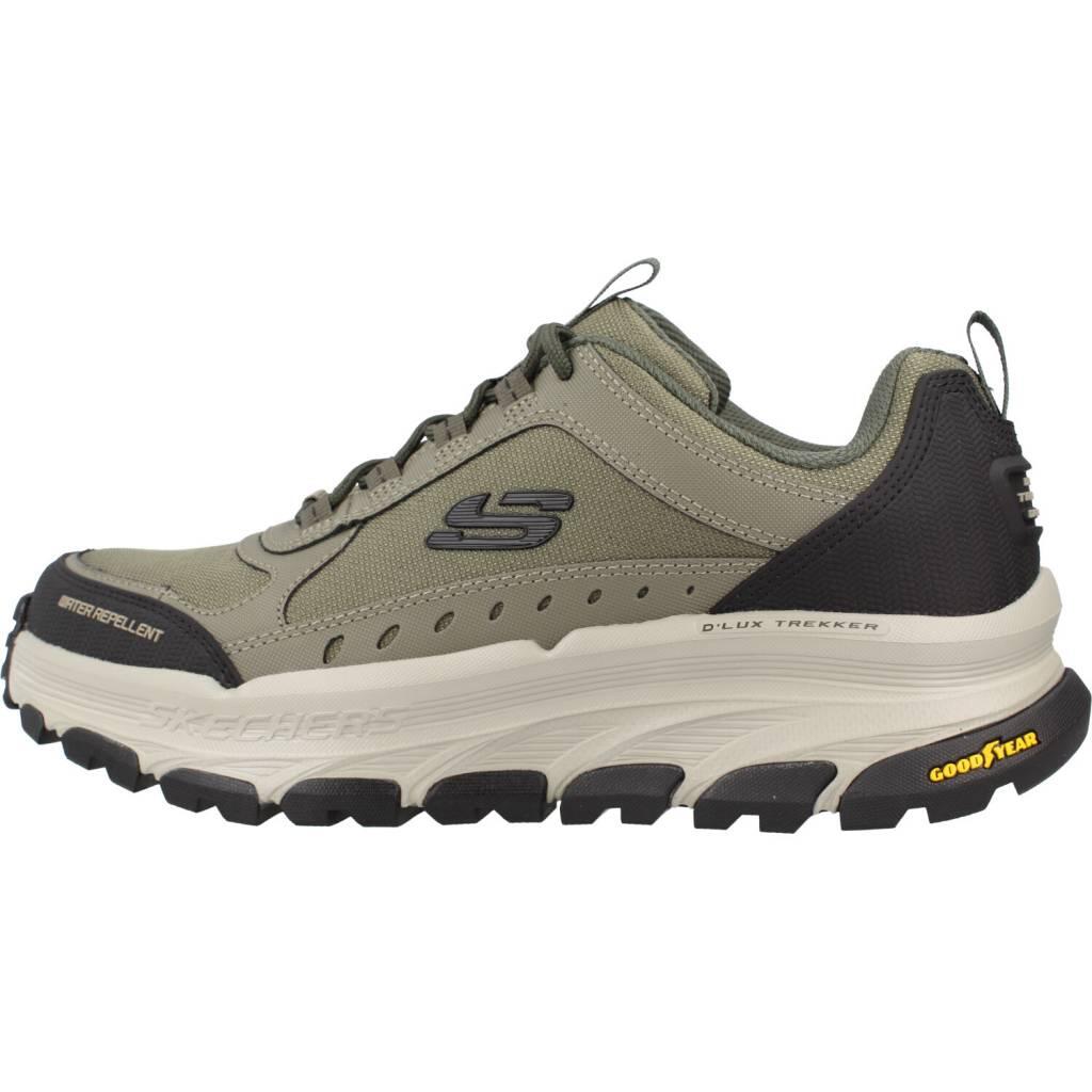 Zapatillas hombre Skechers Dlux Trekker Verde 2/5