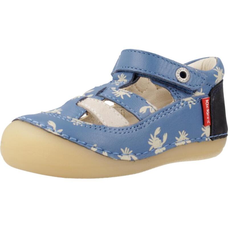 Sandalias Niño Kickers Sushy Azul