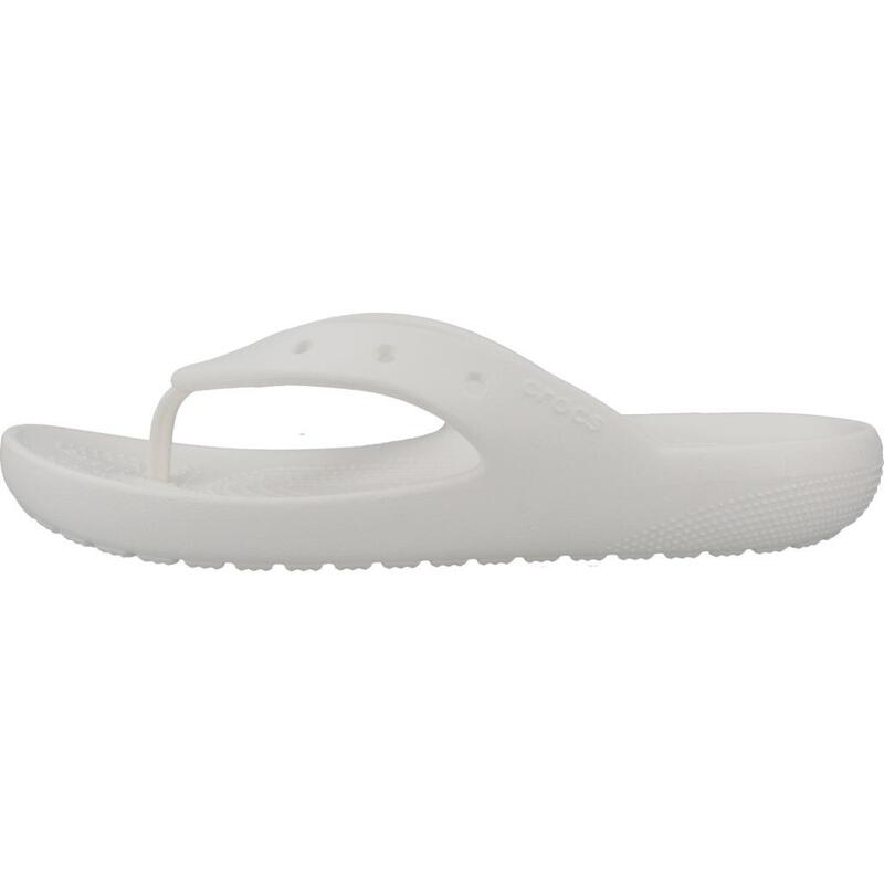 Chanclas Mujer Crocs Classic Flip V2 Blanco