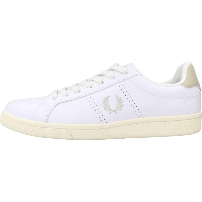 Zapatillas hombre Fred Perry B721 Leather Blanco