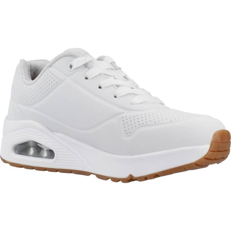 Zapatillas niña Skechers Uno - Stand On Air Blanco