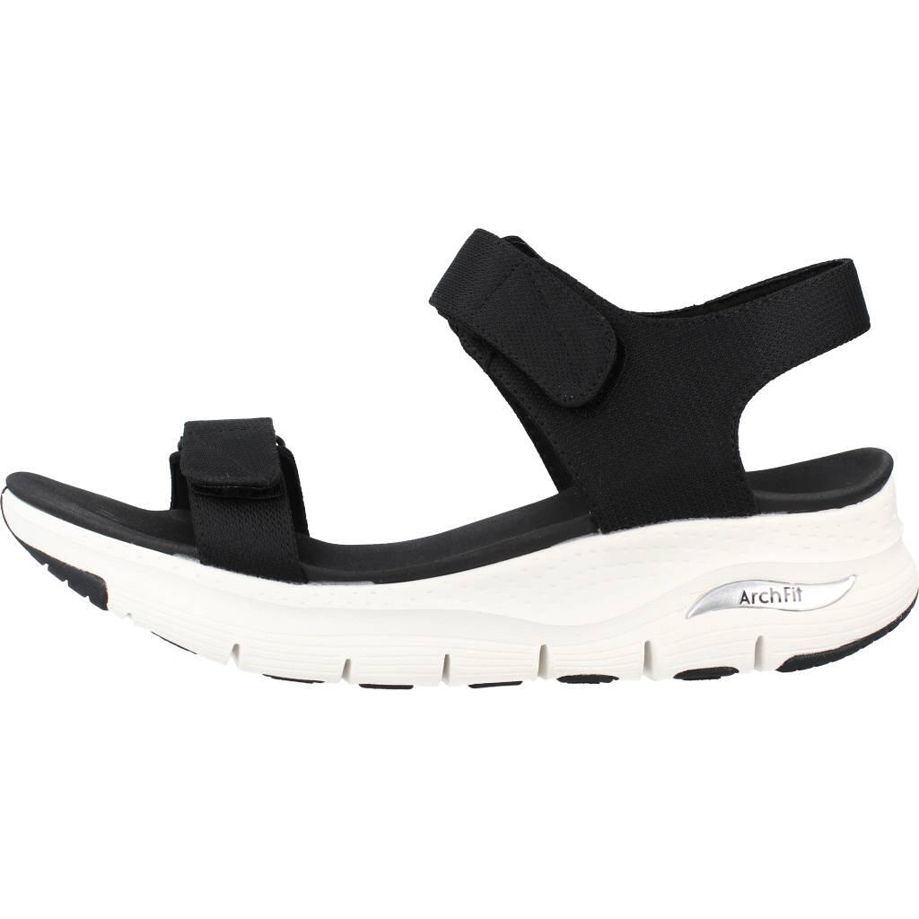 Chaussures Femmes Skechers Arch Fit Touristy noir 2/5