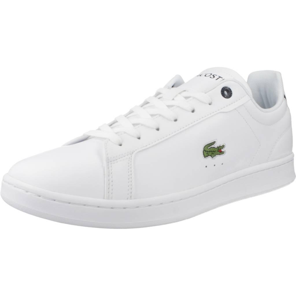 Chaussures casual homme Lacoste Carnaby Pro Leather Tonal Blanc 1/5