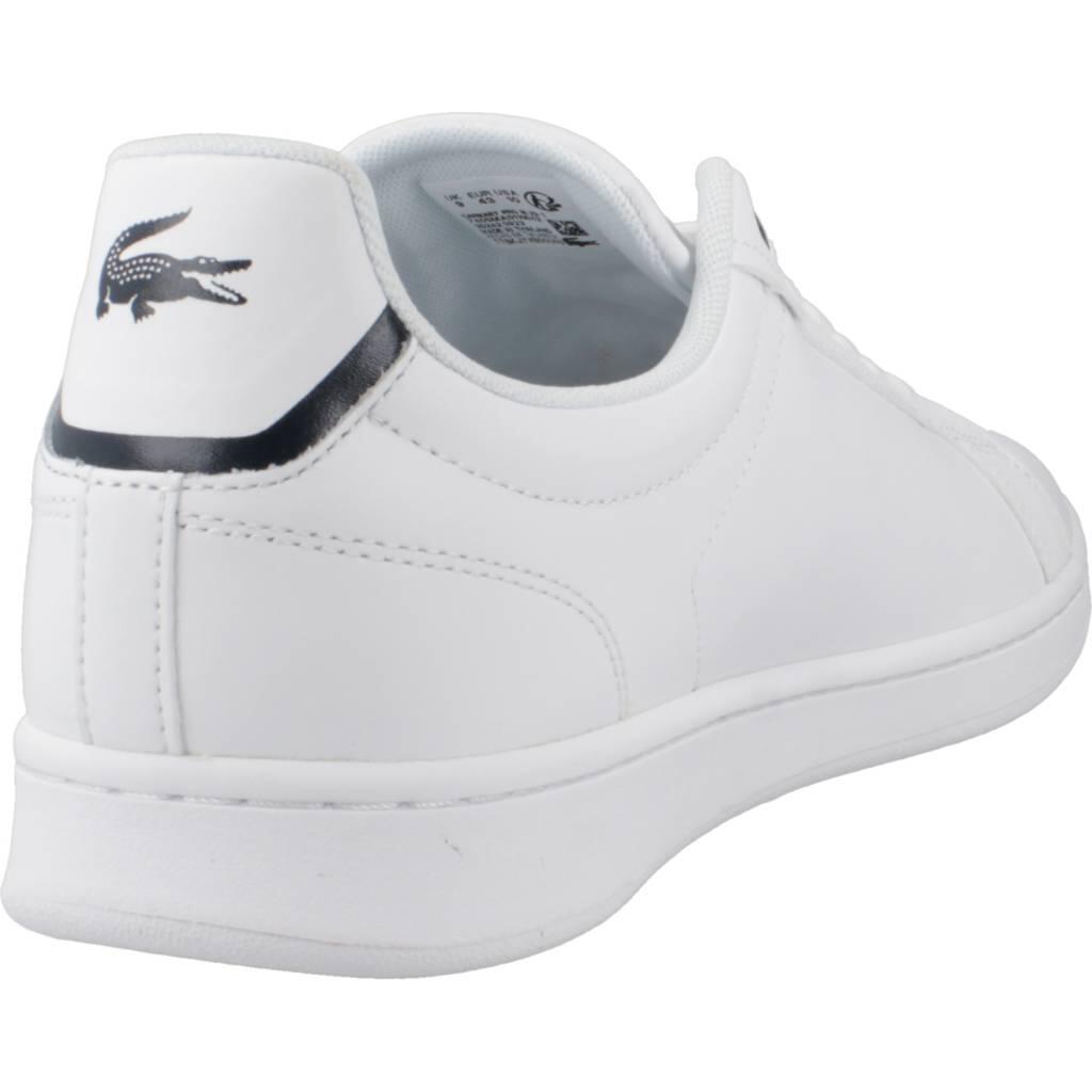 Chaussures casual homme Lacoste Carnaby Pro Leather Tonal Blanc 3/5