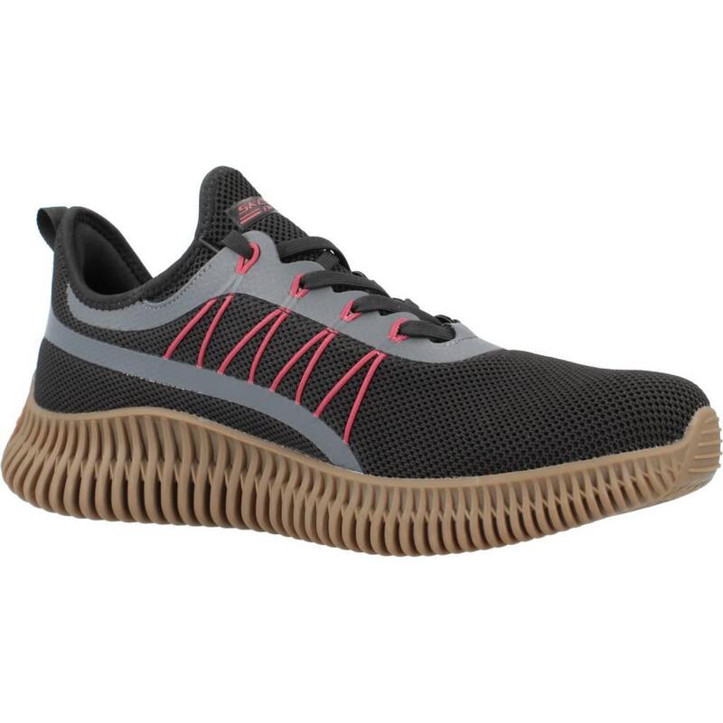 Zapatillas hombre Skechers Bobs Geo Slip-ins Negro