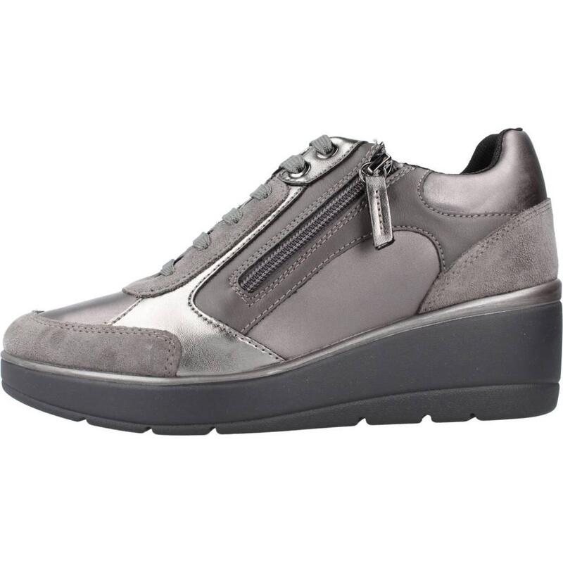 Zapatillas mujer Geox D Ilde C Plata