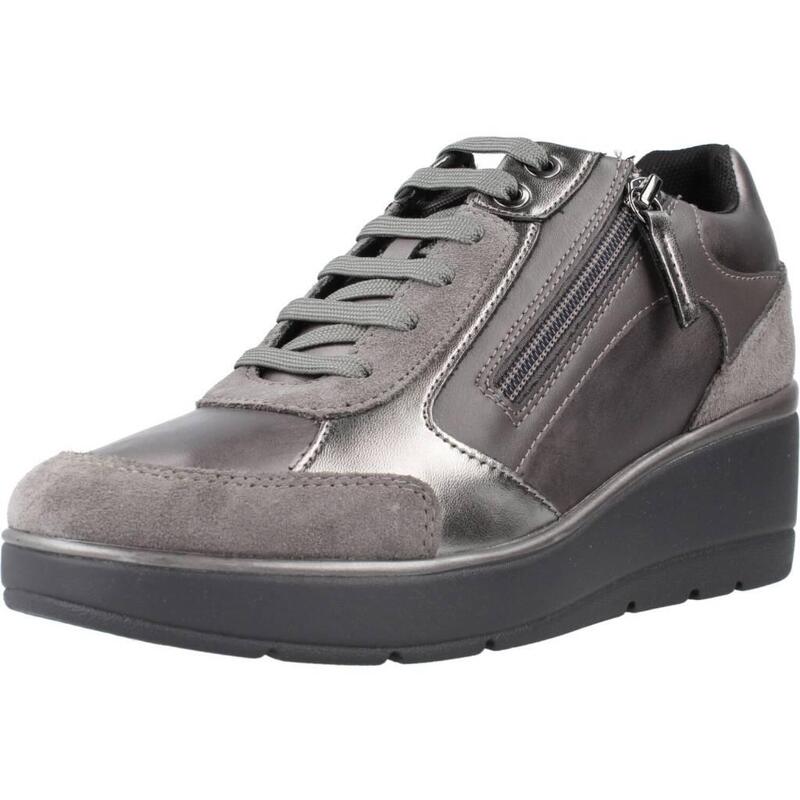 Zapatillas mujer Geox D Ilde C Plata