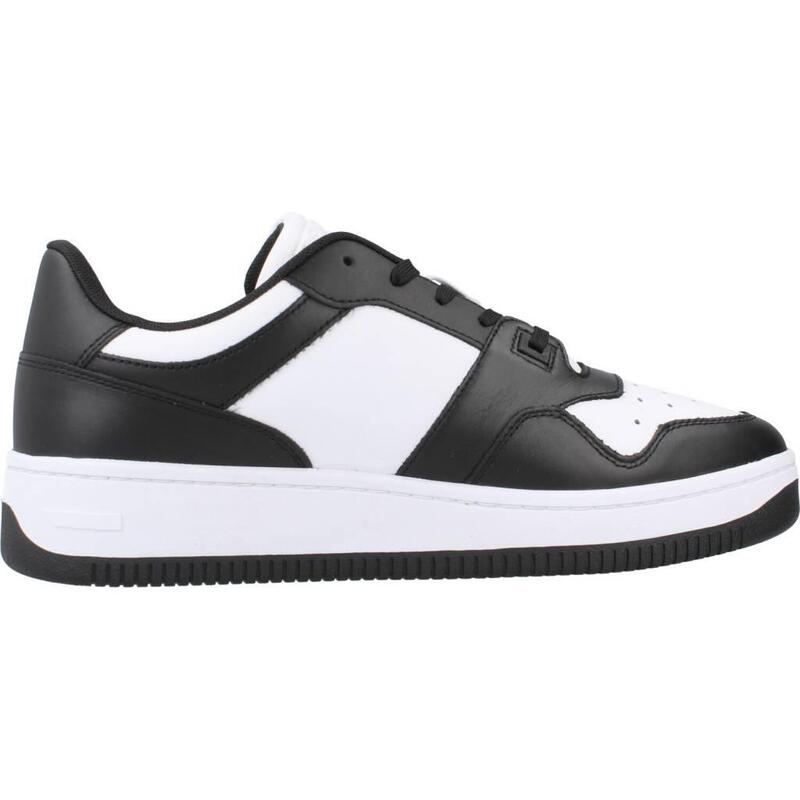 Zapatillas hombre Tommy Jeans Basket Leather Blanco