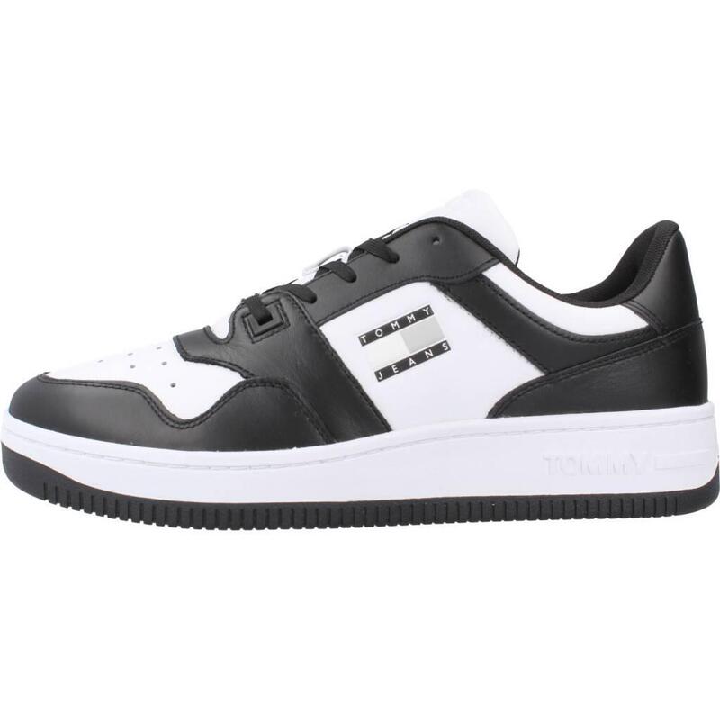 Zapatillas hombre Tommy Jeans Basket Leather Blanco