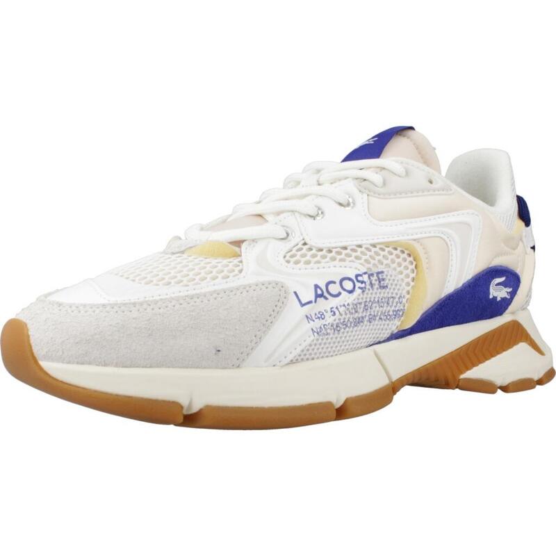 Zapatillas hombre Lacoste L003 Neo Contrasted Accen Blanco