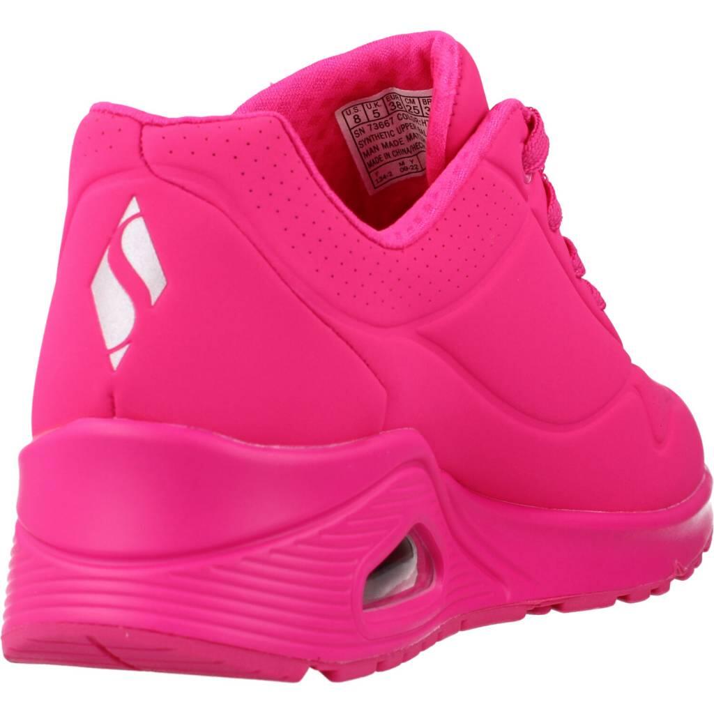 Chaussures universel femmes Skechers Uno Night Shades 3/7