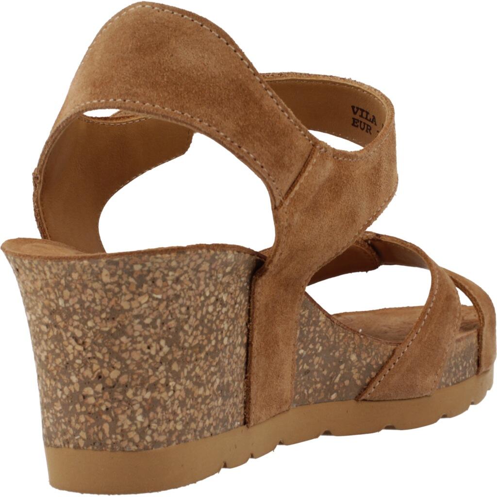 Sandalias Mujer Panama Jack Vila B3 Marron 3/5