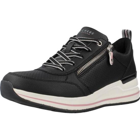 Zapatillas Mujer Skechers Billion 2 - Side Lines Negro