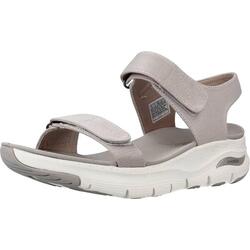 Sandalias Mujer Skechers Arch Fit Touristy Beis