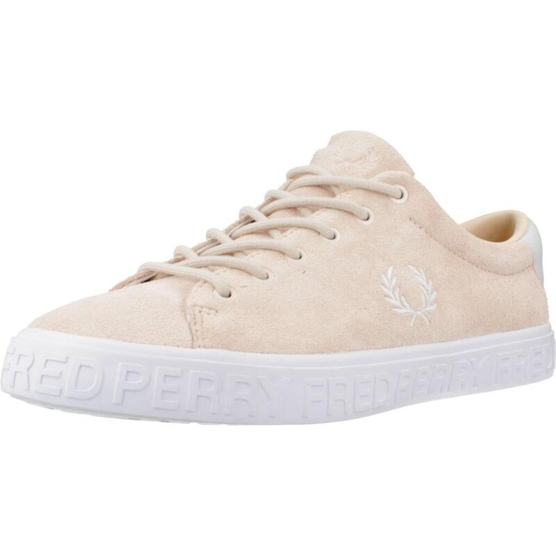 Zapatillas mujer Fred Perry Lottie Suede Marron Claro