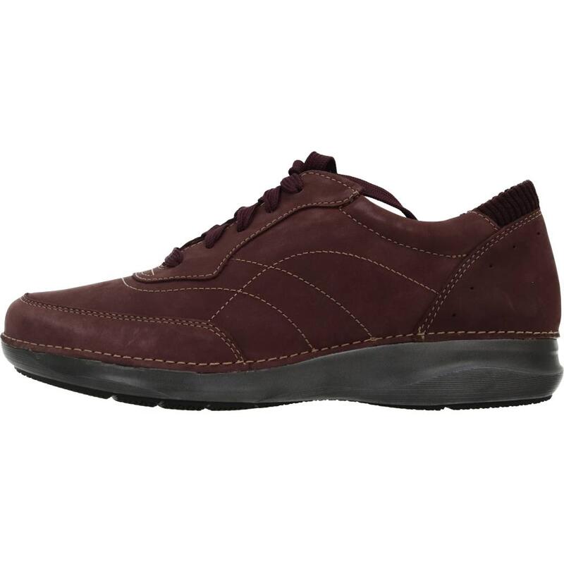 Zapatillas mujer Clarks Appley Tie Burdeos