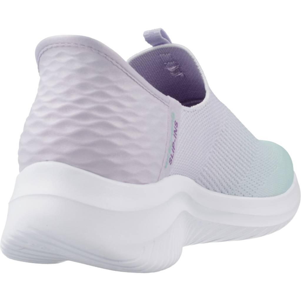 Skechers Ultra Flex Slipper Schuhe blau lila Slip-Ins 149708 3/7