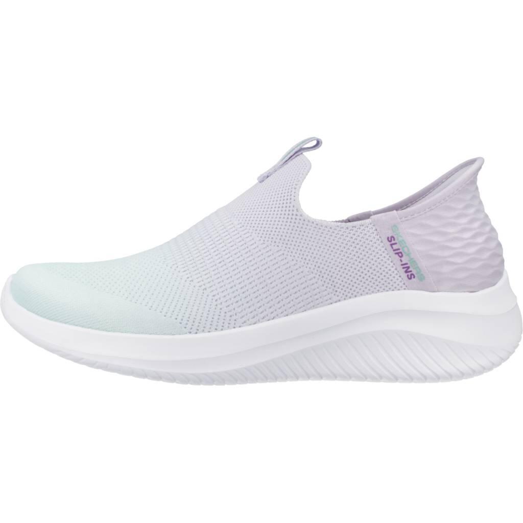 Skechers Ultra Flex Slipper Schuhe blau lila Slip-Ins 149708 2/7