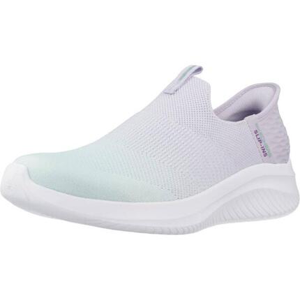 Skechers Ultra Flex Slipper Schuhe blau lila Slip-Ins 149708