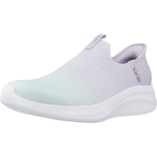 Skechers Ultra Flex Slipper Schuhe blau lila Slip-Ins 149708