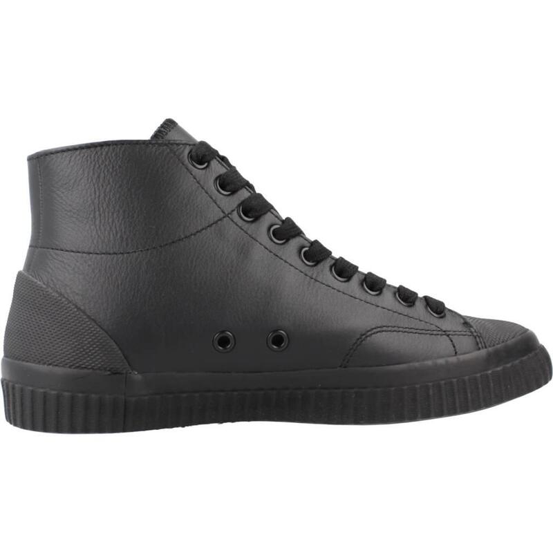 Zapatillas hombre Fred Perry Hughes Mid Leather Negro