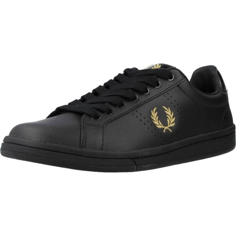 Zapatillas hombre Fred Perry B721 Leather Negro