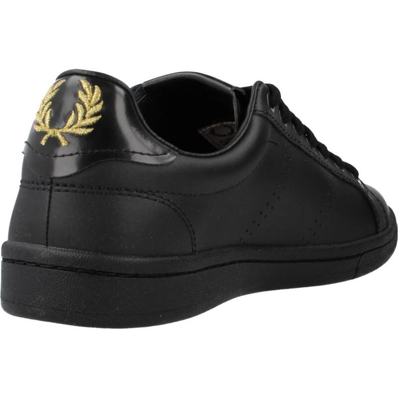 Zapatillas hombre Fred Perry B721 Leather Negro