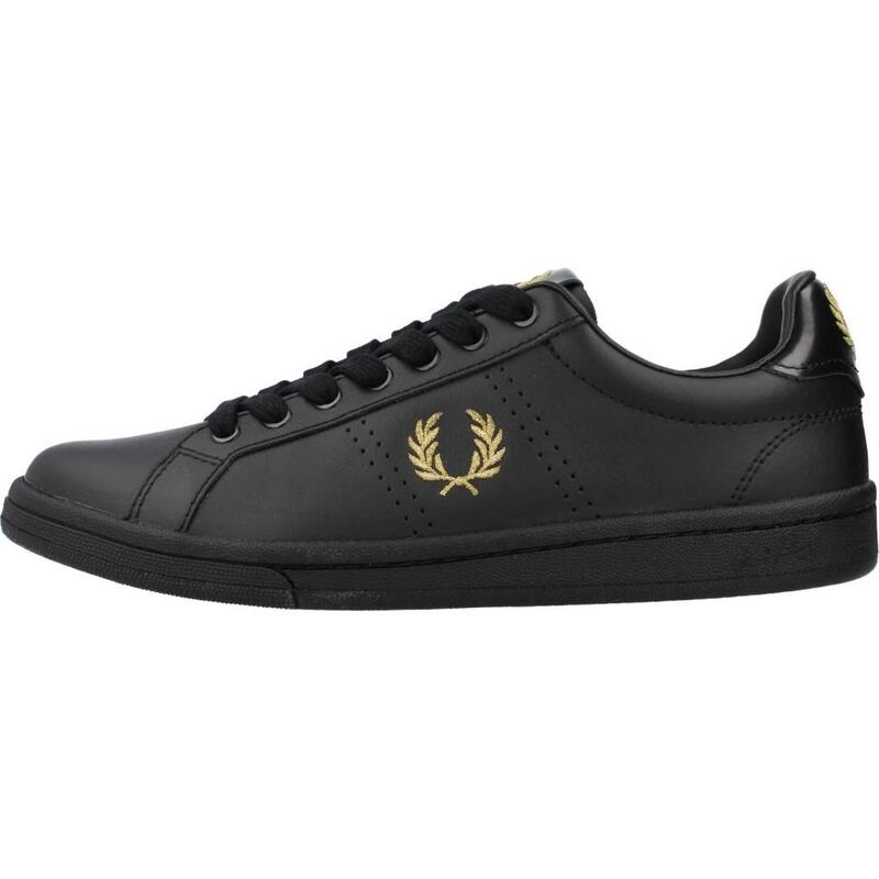 Zapatillas hombre Fred Perry B721 Leather Negro