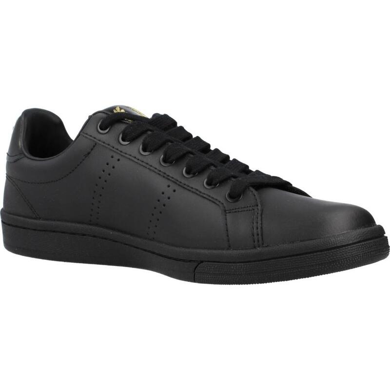 Zapatillas hombre Fred Perry B721 Leather Negro