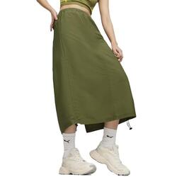 Pantalones Mujer Puma Dare To Midi Woven Skirt Verde
