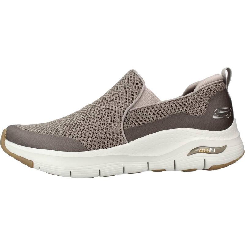 Zapatillas hombre Skechers Arch Fit-banlin Marron