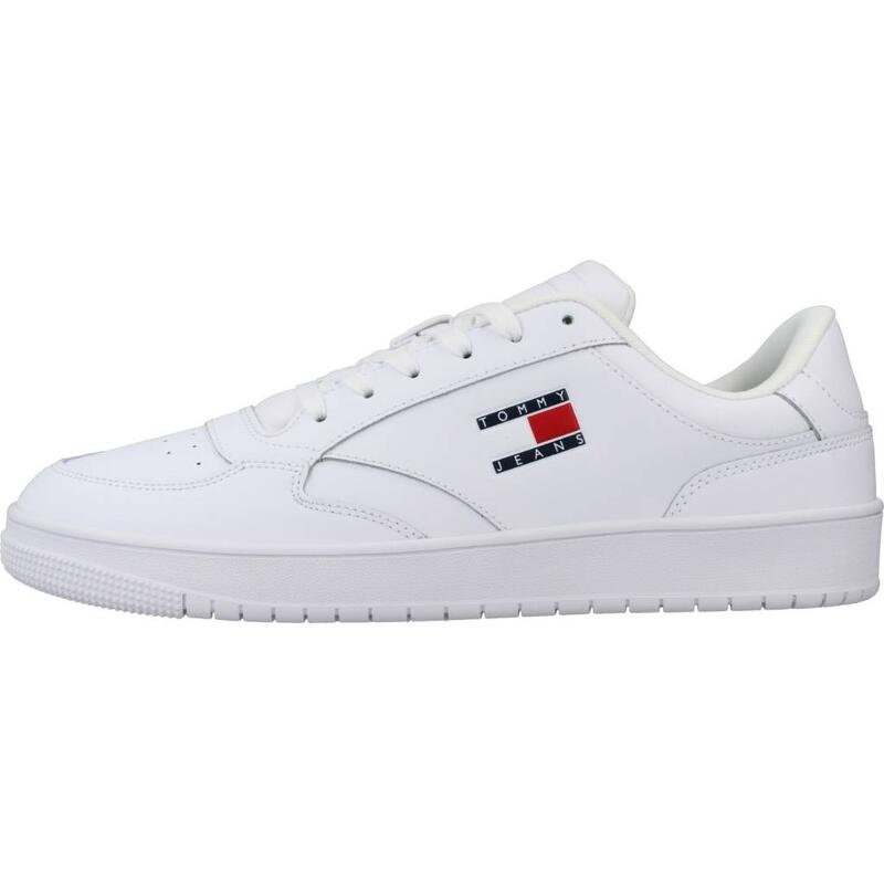 Zapatillas hombre Tommy Jeans Retro Leather Blanco