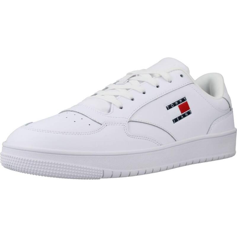 Zapatillas hombre Tommy Jeans Retro Leather Blanco