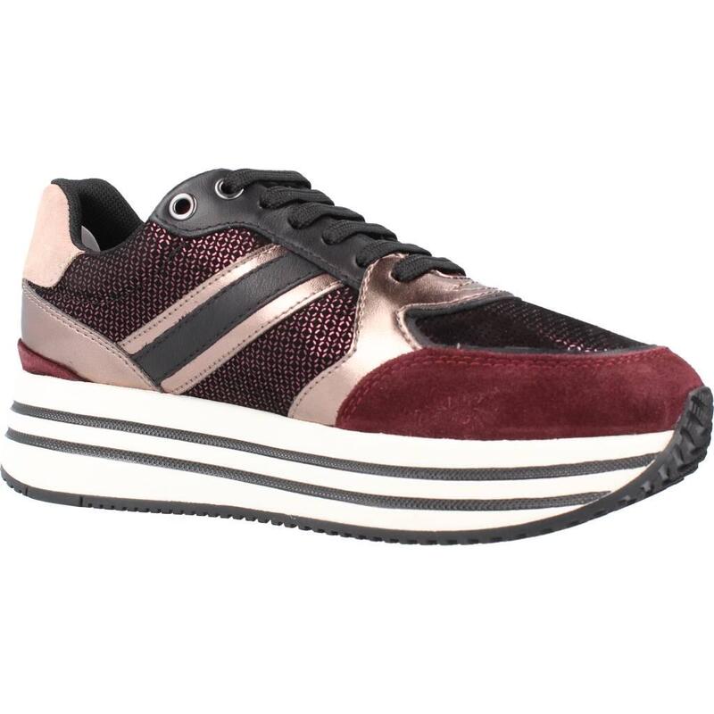 Zapatillas mujer Geox D Kency B Burdeos